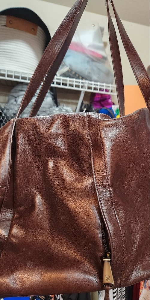 HOBO Leather shoulder bag